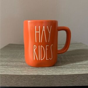 Rae Dunn Hay Rides Orange Mug